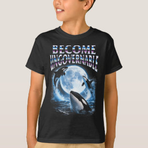 Orca whale lover sea ocean animal becomes T-Shirt