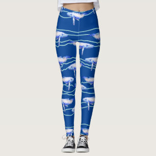 Orca Whale Pattern  Leggings