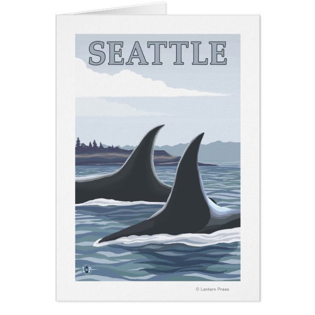 Orca Whales #1 - Seattle, Washington (Front)