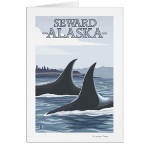 Orca Whales #1 - Sewing, Alaska