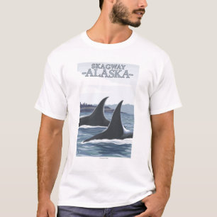 Orca Whales #1 - Skagway, Alaska T-Shirt