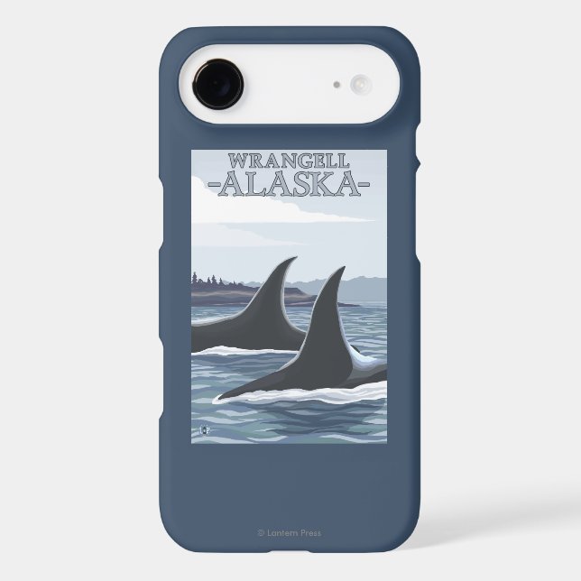 Orca Whales #1 - Wrangell, Alaska Case-Mate iPhone Case (Back)