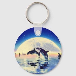 Orca Whales Keychain