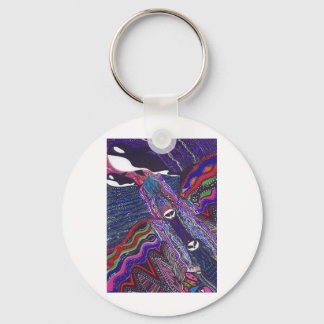 Orca Whales Keychain