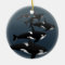 Orca Whales Ornament Personalized Whale Ornament