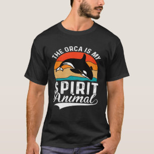Orca Whales Sharks Ocean Diving Sea Animals T-Shirt