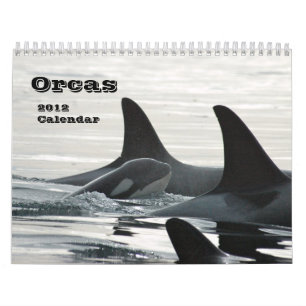 Orcas ~ 2012 Calendar