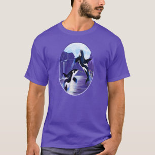 Orcas In A Bay T-Shirt
