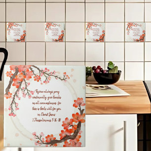Orchard Bloom Branches Tile