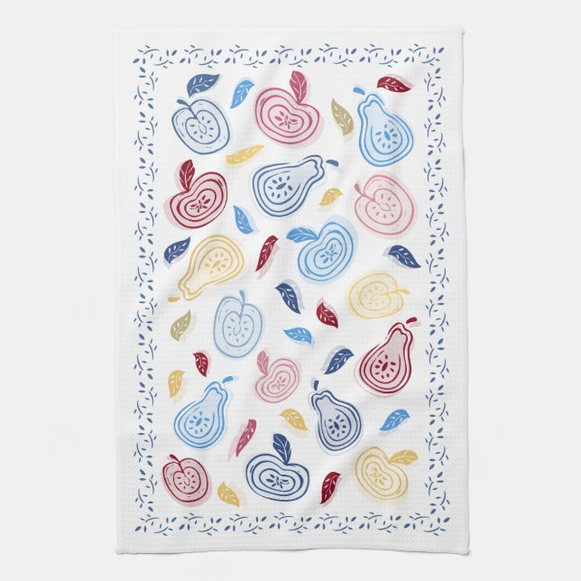 Orchard Dreams by Cleolovescolor Kitchen Towel (Vertical)