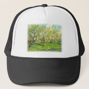 Orchard in Blossom Van Gogh copy Trucker Hat
