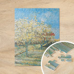 Orchard in Blossom | Vincent Van Gogh Jigsaw Puzzle<br><div class="desc">Orchard in Blossom (1888) by Dutch post-impressionist artist Vincent Van Gogh. Original artwork is an oil on canvas depicting a landscape of flowering trees.

Use the design tools to add custom text or personalize the image.</div>