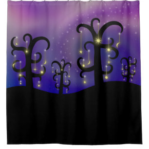 Orchard of Stars Shower Curtain
