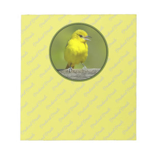 Orchard Oriole - Original Photograph Notepad