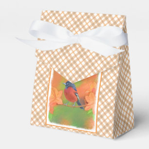 Orchard Oriole Songbird Painting Original Bird Art Favor Box