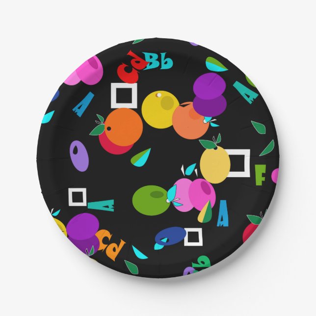 Orchard Paper Plate (Front)