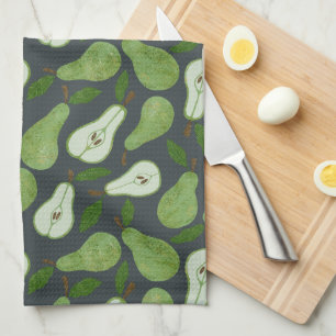Orchard Pear fruit pattern Kitchen Towel