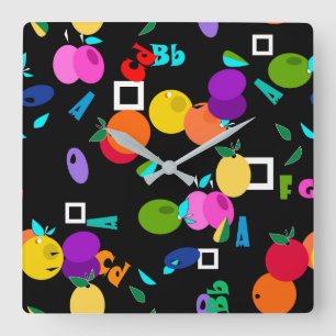 Orchard Square Wall Clock