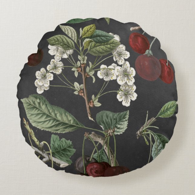 Orchard Varieties I Round Pillow (Front)