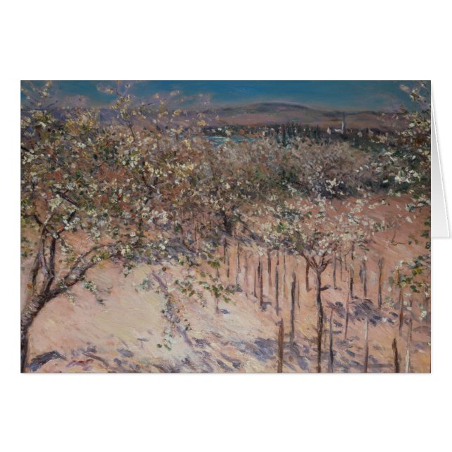 Orchard with Flowering Apple Trees, Colombes (Front Horizontal)