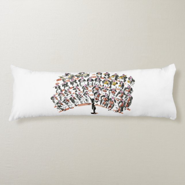Orchestra Body Pillow (Front)
