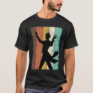 Orchestra Conductor Choir Director Baton Retro Vin T-Shirt