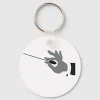 Orchestra Conductor Keychain