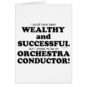Orchestra Conductor Wealthy & Successful