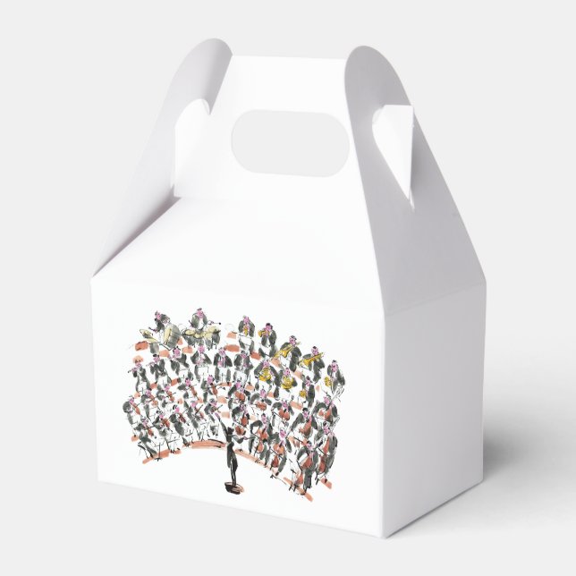 Orchestra Favor Box (Front Side)