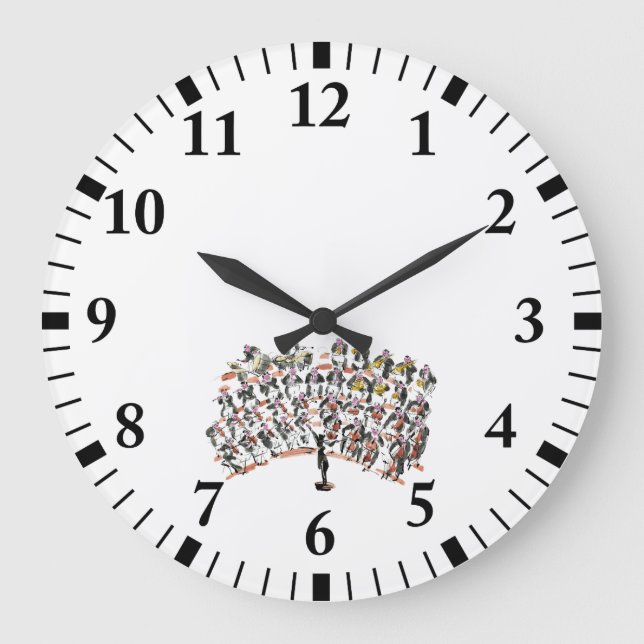 Orchestra Large Clock (Front)