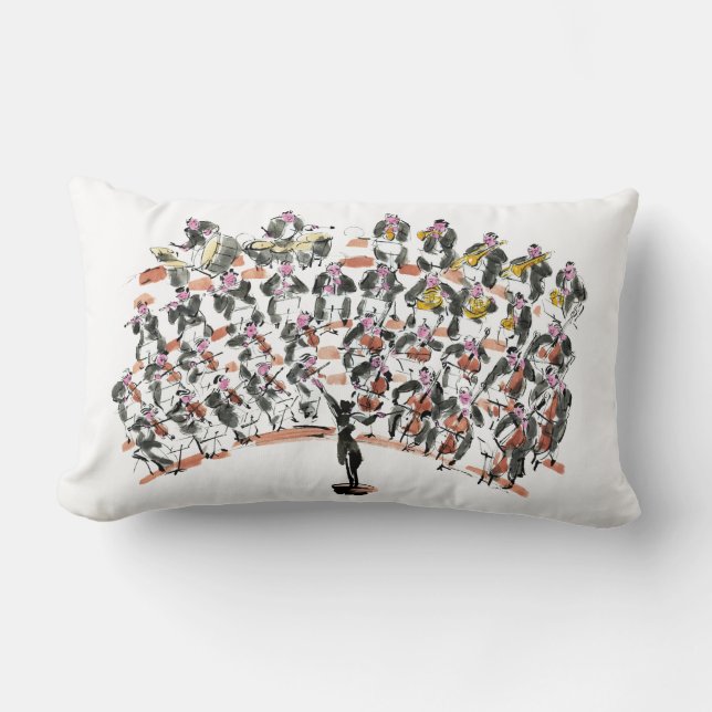 Orchestra Lumbar Pillow (Front)