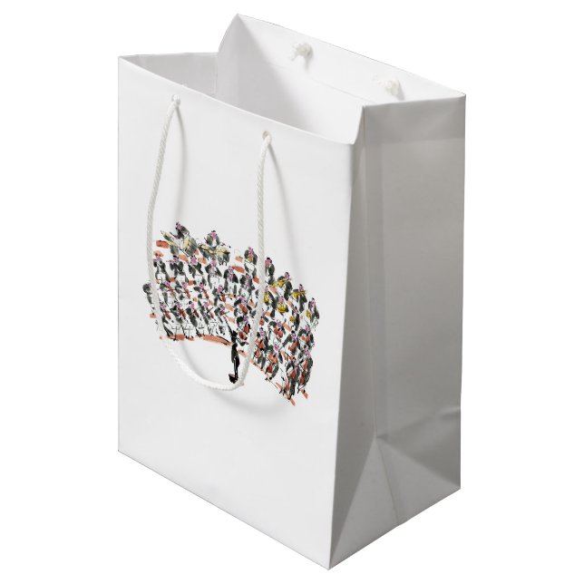 Orchestra Medium Gift Bag (Front Angled)