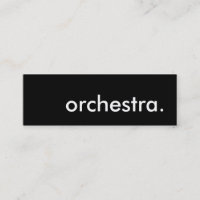 orchestra.