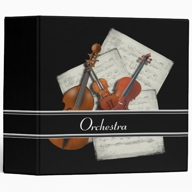 Orchestra Music Binder (Front/Spine)