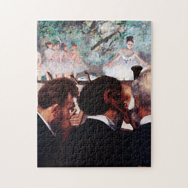 Orchestra Musicians, Edgar Degas Jigsaw Puzzle (Vertical)