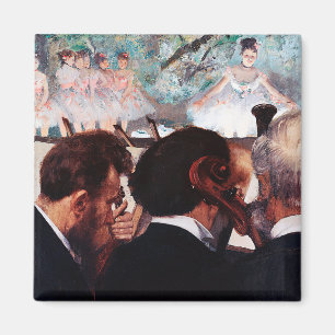 Orchestra Musicians, Edgar Degas Magnet