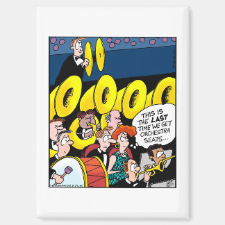 Orchestra Seats Magnet