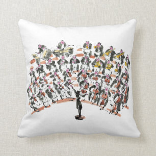Orchestra Throw Pillow