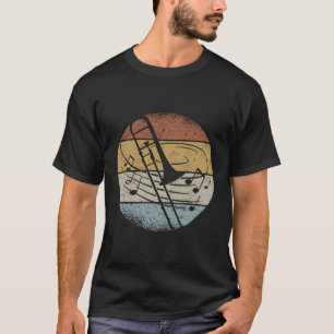 Orchestra Trombonist Musician Notes Trombone T-Shirt