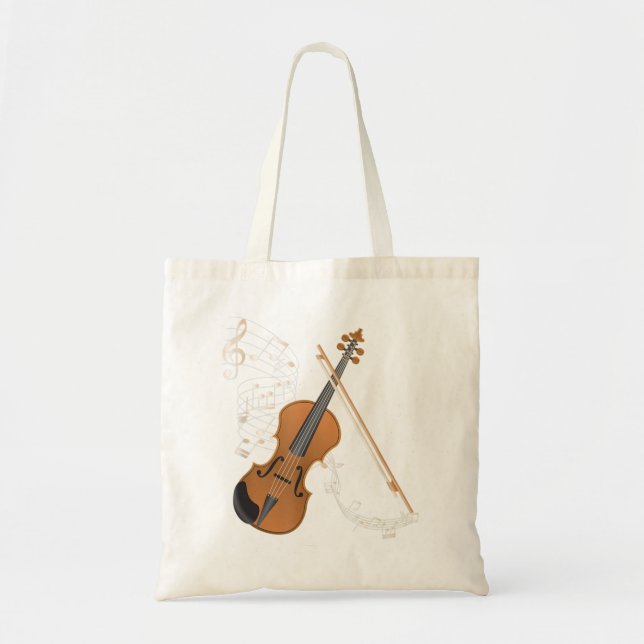 Orchestra Violin Player Gift Musical Instrument Vi Tote Bag (Front)