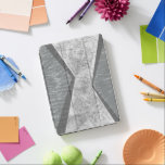 Orchestrated Geometry IV iPad Pro Cover<br><div class="desc">Enjoy this fresh creative grey watercolor design on a product or wallart piece to enhance and add to the world around you. Artist: Sharon Chandler</div>