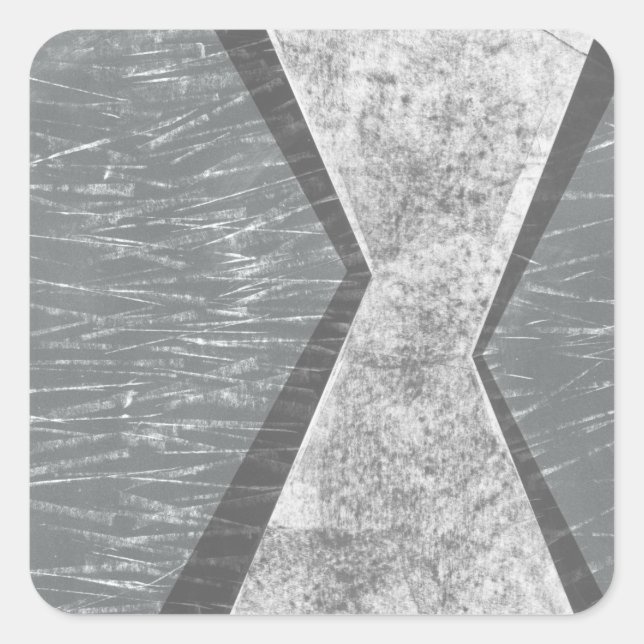 Orchestrated Geometry IV Square Sticker (Front)