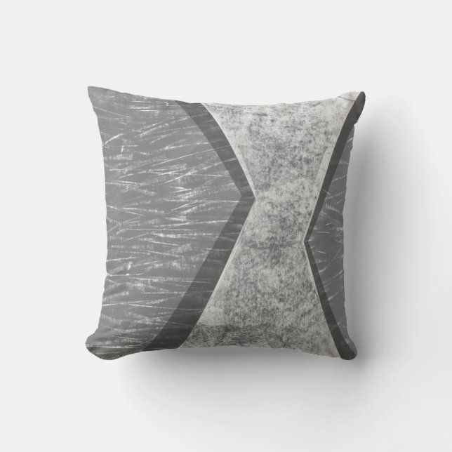 Orchestrated Geometry IV Throw Pillow (Front)