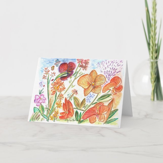 Orchid 9 card (Front)