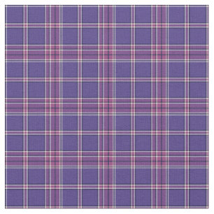 Orchid and Violet Purple Fashion Plaid Fabric