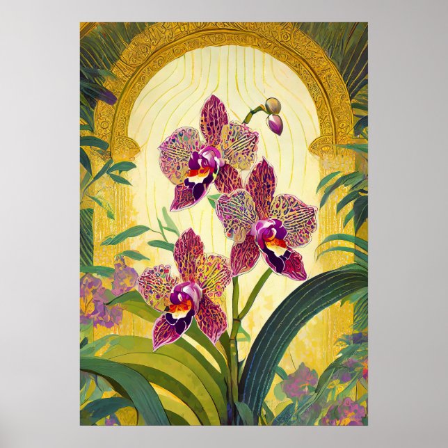 Orchid Art V55 Poster (Front)