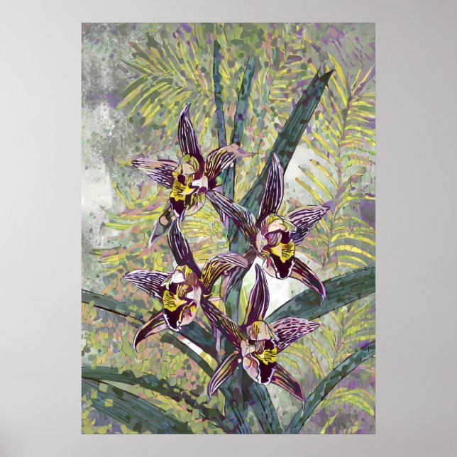 Orchid Art V56 Poster (Front)