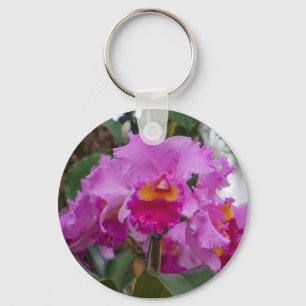 Orchid Beauty Keychain