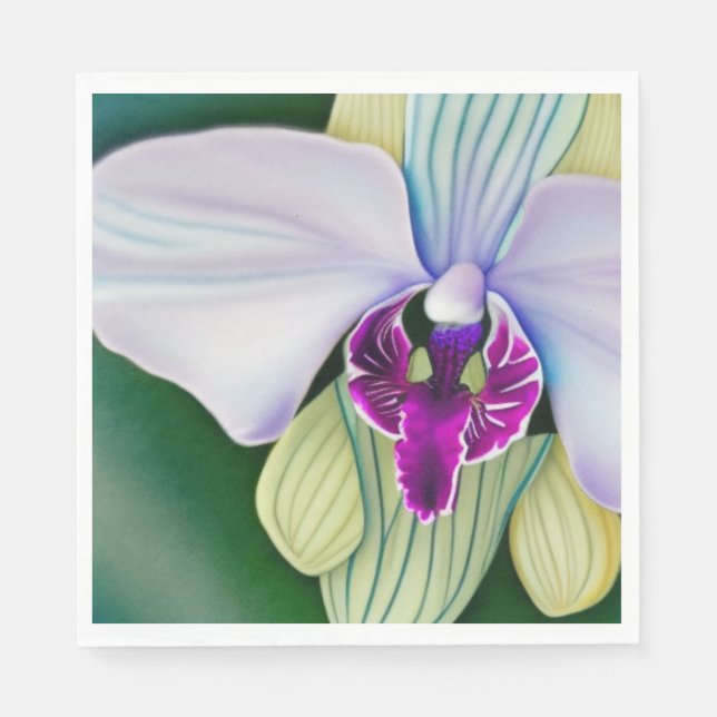 Orchid Beauty Napkin (Front)