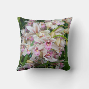 Orchid Beauty Throw Pillow